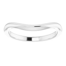 Load image into Gallery viewer, Sterling Silver Band for 12x6 mm Marquise Ring
