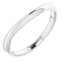 Load image into Gallery viewer, Sterling Silver Band for 11x9 mm Emerald Ring
