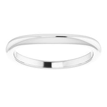 Load image into Gallery viewer, Sterling Silver Band for 9 mm Asscher Ring
