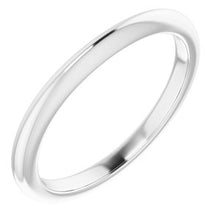 Charger l&#39;image dans la galerie, Sterling Silver Band for 6 mm Round Ring
