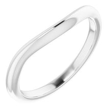 Load image into Gallery viewer, Sterling Silver Band for 8x5 mm Pear Ring

