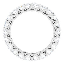 Load image into Gallery viewer, 14K White 2 1/5 CTW Diamond Eternity Band
