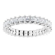 Load image into Gallery viewer, Platinum 1 1/2 CTW Diamond Eternity Band
