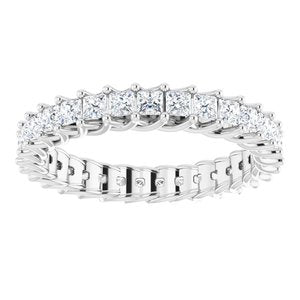 Platinum 1 1/2 CTW Diamond Eternity Band