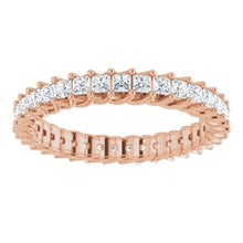 Charger l&#39;image dans la galerie, 14K Rose 1 1/6 CTW Diamond Eternity Band
