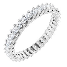 Load image into Gallery viewer, Platinum 1 1/6 CTW Diamond Eternity Band
