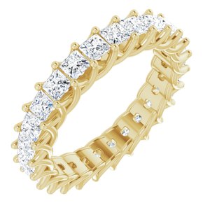 Bracelet d'éternité en diamant 14K jaune 2 3/8 CTW