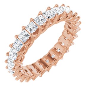 Bracelet d'éternité diamant 14K Rose 2 3/8 CTW