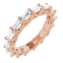 Charger l&#39;image dans la galerie, Bracelet d&#39;éternité en diamant 14K Rose 1 3/8 CTW
