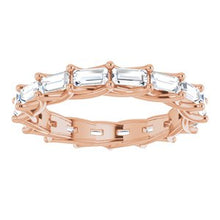 Charger l&#39;image dans la galerie, Bracelet d&#39;éternité en diamant 14K Rose 1 3/8 CTW
