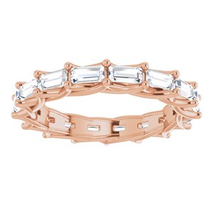 Bracelet d'éternité en diamant 14K Rose 1 3/8 CTW