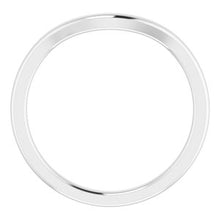 Charger l'image dans la galerie, Sterling Silver Band for 6.5 mm Round Ring
