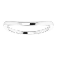 Charger l'image dans la galerie, Sterling Silver Band for 12x10 mm Oval Ring
