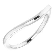 Charger l'image dans la galerie, Sterling Silver Band for 15x11 mm Emerald Ring
