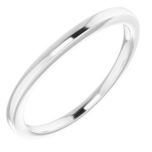 Charger l'image dans la galerie, Sterling Silver Band for 5.5 mm Round Ring
