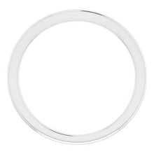 Charger l'image dans la galerie, Sterling Silver Band for 6.5 mm Round Ring
