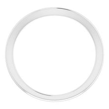Charger l'image dans la galerie, Sterling Silver Band for 15 mm Round Ring
