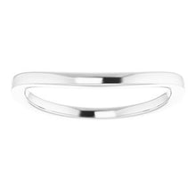 Charger l'image dans la galerie, Sterling Silver Band for 10 mm Cushion Ring
