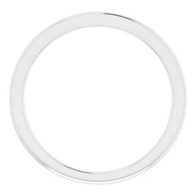 Charger l'image dans la galerie, Sterling Silver Band for 4 mm Square Ring
