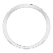 Charger l'image dans la galerie, Sterling Silver Band for 14 mm Cushion Ring
