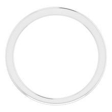 Charger l'image dans la galerie, Sterling Silver Band for 6x4 mm Oval Ring
