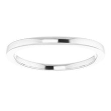 Load image into Gallery viewer, Sterling Silver Band for 7x3.5 mm Marquise Ring
