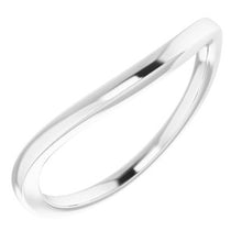 Charger l'image dans la galerie, Sterling Silver Band for 11x9 mm Emerald Ring
