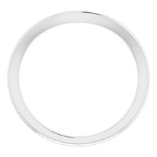 Charger l'image dans la galerie, Sterling Silver Band for 15 mm Cushion Ring
