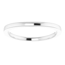 Charger l'image dans la galerie, Sterling Silver Band for 5.2 mm Round Ring
