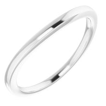 Charger l'image dans la galerie, Sterling Silver Band for 8 mm Round Ring
