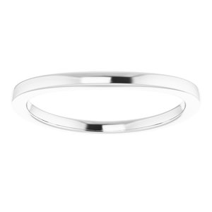 Sterling Silver Band for 5.8 mm Round Ring