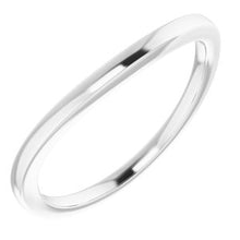 Charger l'image dans la galerie, Sterling Silver Band for 11 mm Round Ring
