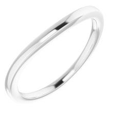 Load image into Gallery viewer, Sterling Silver Band for 12x6 mm Marquise Ring
