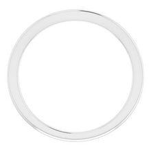 Charger l'image dans la galerie, Sterling Silver Band for 6 mm Square Ring
