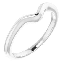 Load image into Gallery viewer, Sterling Silver Band for 7x5 mm Oval Ring
