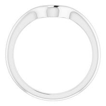 Load image into Gallery viewer, Sterling Silver Band for 8x8 mm Heart Ring
