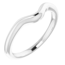 Load image into Gallery viewer, Sterling Silver Band for 7 mm Round Ring
