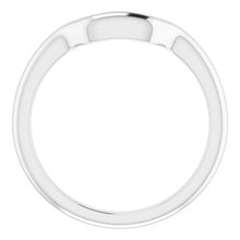 Load image into Gallery viewer, Sterling Silver Band for 9 mm Square Ring
