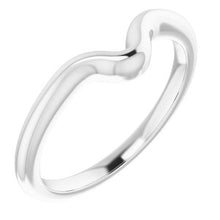 Load image into Gallery viewer, Sterling Silver Band for 9x4.5 mm Marquise Ring
