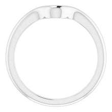 Load image into Gallery viewer, Sterling Silver Band for 8x6 mm Pear Ring
