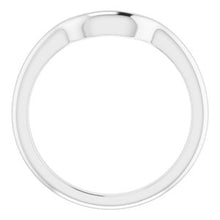 Load image into Gallery viewer, Sterling Silver Band for 8 mm Asscher Ring
