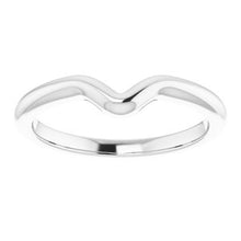 Load image into Gallery viewer, Sterling Silver Band for 7x3.5 mm Marquise Ring
