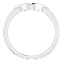 Load image into Gallery viewer, Sterling Silver Band for 9x9 mm Heart Ring

