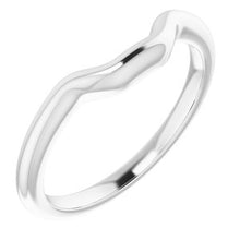 Load image into Gallery viewer, Sterling Silver Band for 7 mm Square Ring
