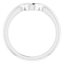 Load image into Gallery viewer, Sterling Silver Band for 9x6 mm Pear Ring
