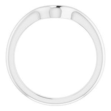 Load image into Gallery viewer, Sterling Silver Band for 6x4 mm Oval Ring
