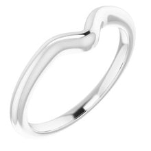 Load image into Gallery viewer, Sterling Silver Band for 6x4 mm Pear Ring

