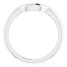 Load image into Gallery viewer, Sterling Silver Band for 7x5 mm Emerald Ring
