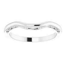 Load image into Gallery viewer, Sterling Silver  9 mm Asscher Wedding Band
