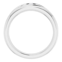 Load image into Gallery viewer, Platinum 1/3 CTW Diamond Men's Ring
